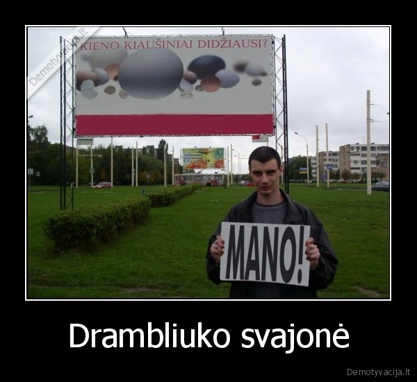 Drambliuko svajonė