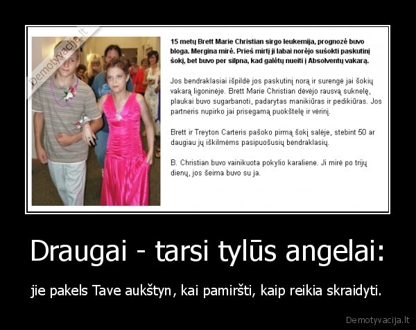 nenutrauk, draugystes, giju