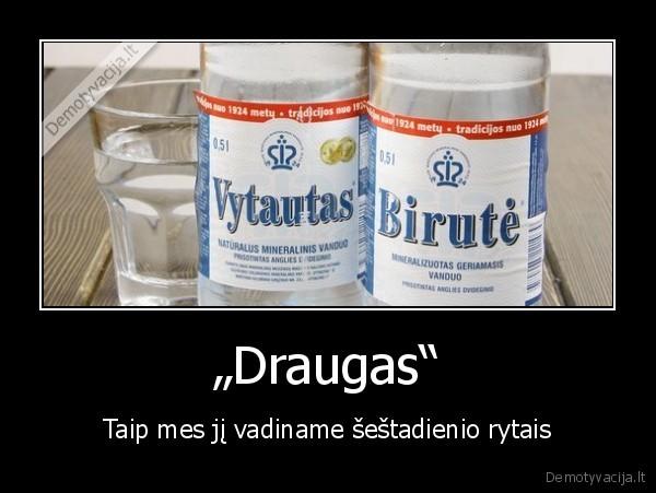 draugas,sestadienis,mineralinis,pachmielas