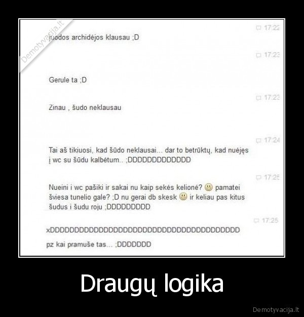 Draugų logika