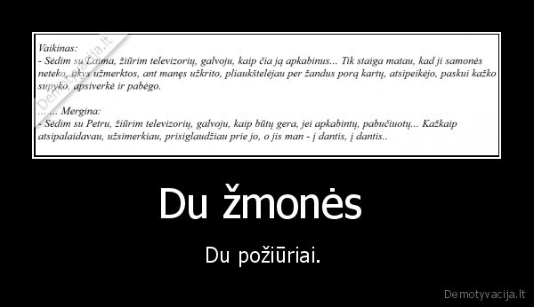 Du žmonės 