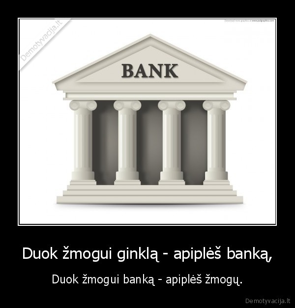 bankas,zmones,pinigai