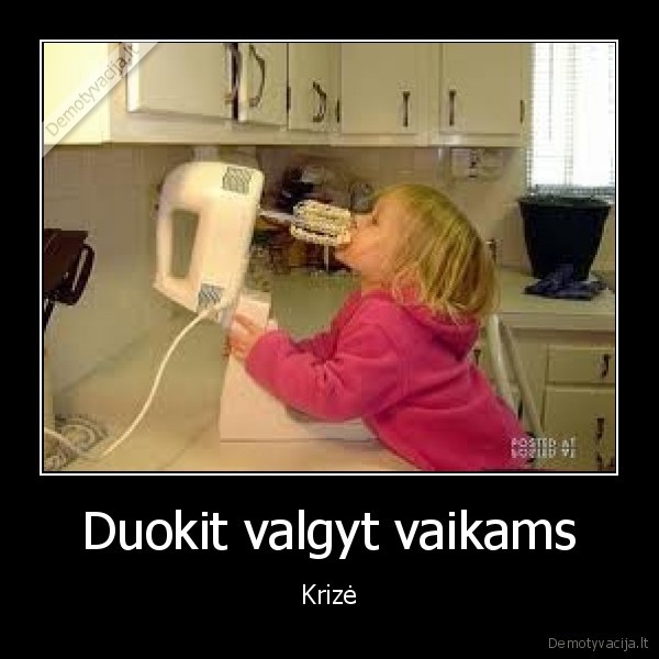 Duokit valgyt vaikams