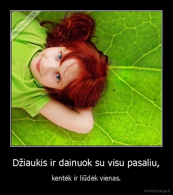 dziaugsmas,liudesys