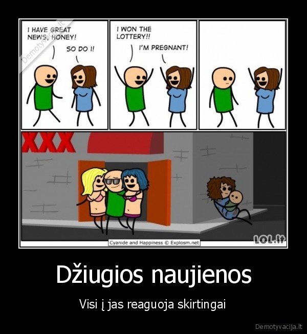 Džiugios naujienos