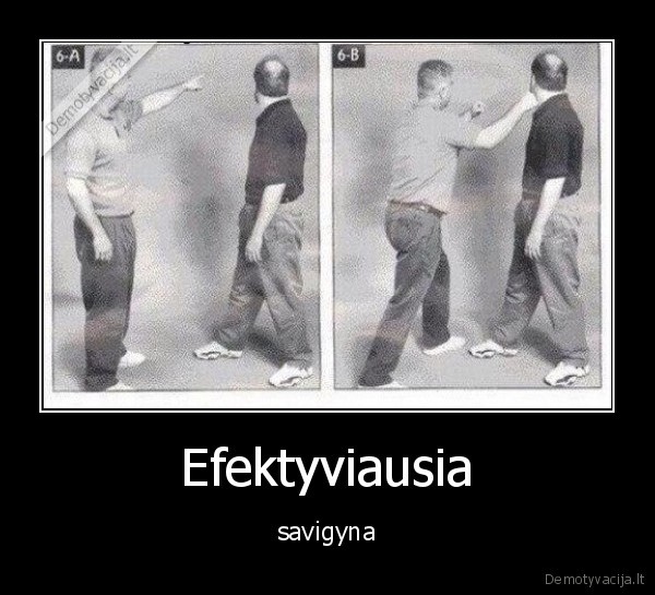 Efektyviausia