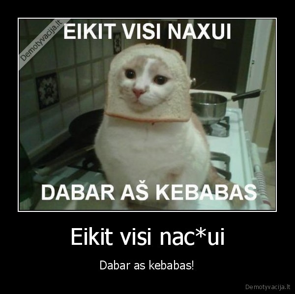 vaikai,kebabai,pramogos,perliukai.katinas,suo,visi,debilai,tik,ne,katinas