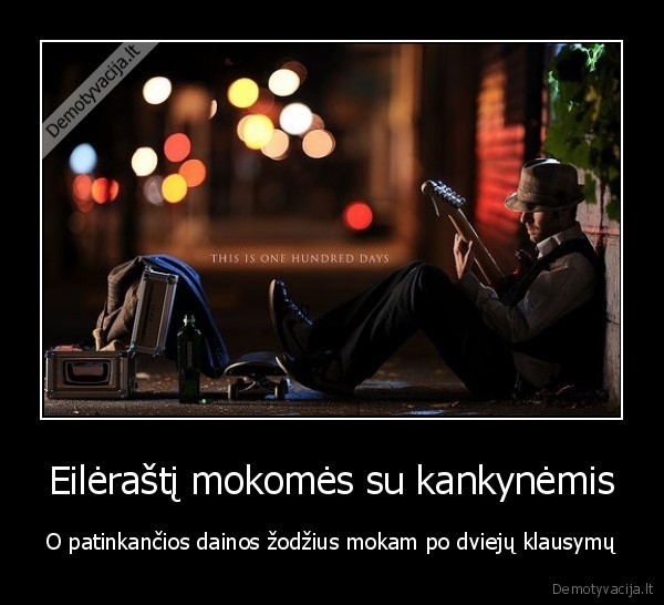 muzika,eilerastis