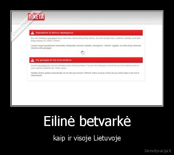 Eilinė betvarkė
