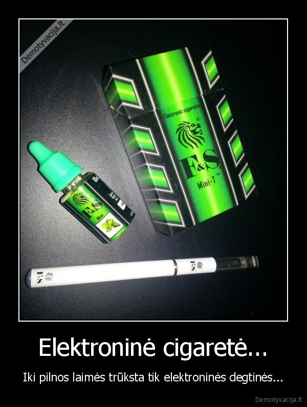 Elektroninė cigaretė...