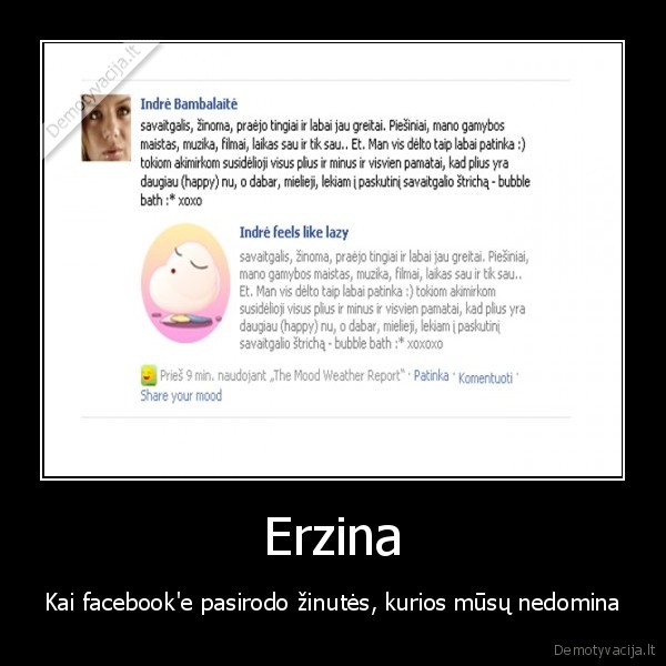 erzina, facebook, zmones