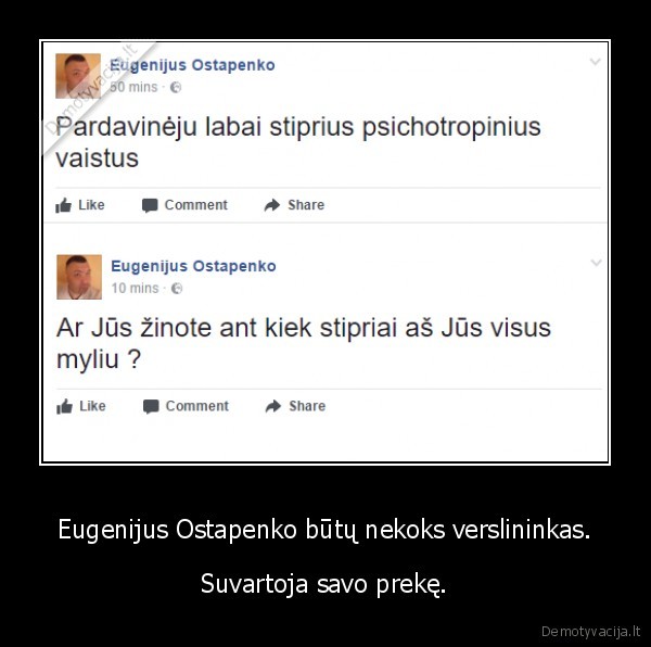 eugenijus, ostapenko,preke,vaistai