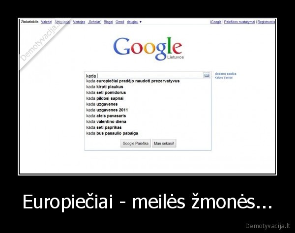 Europiečiai - meilės žmonės...