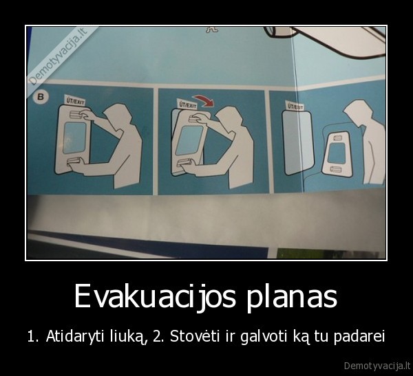 liukas, evakuacijos, planas