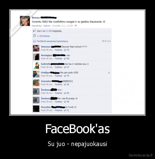 FaceBook'as