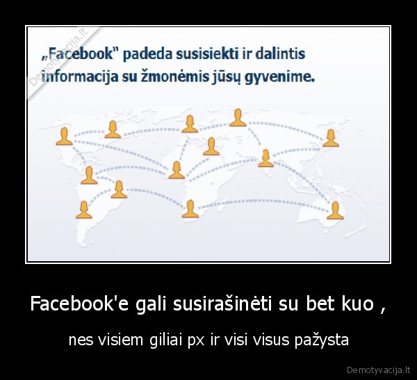 Facebook'e gali susirašinėti su bet kuo ,