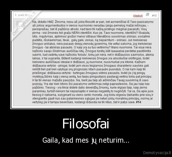 filosofija