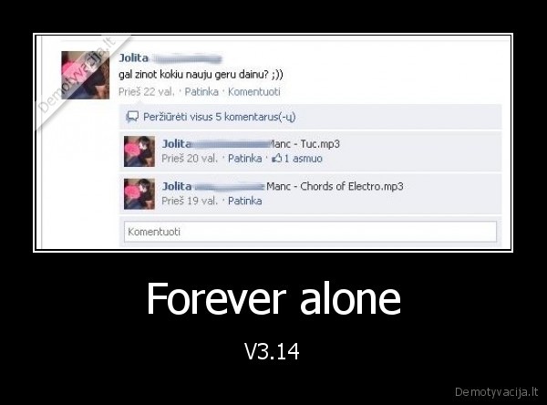 forever, alone,jolita