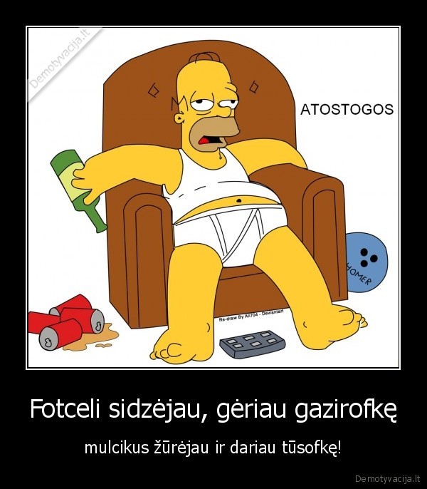 parodijos, atostogos