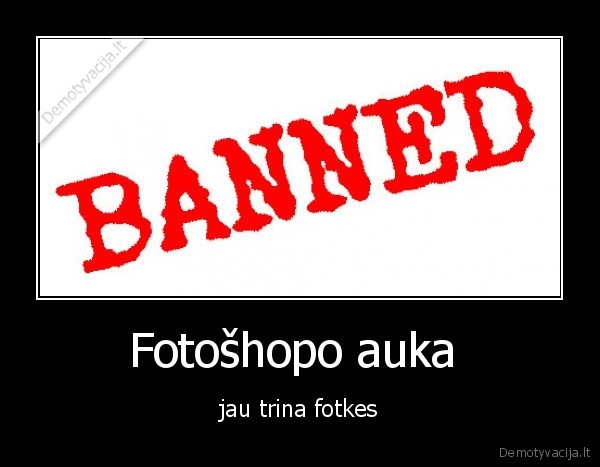 Fotošhopo auka 