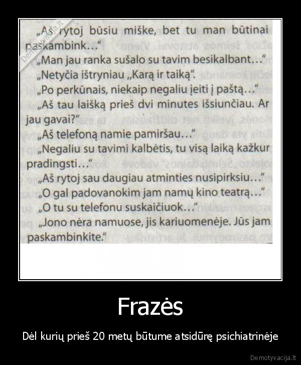 Frazės