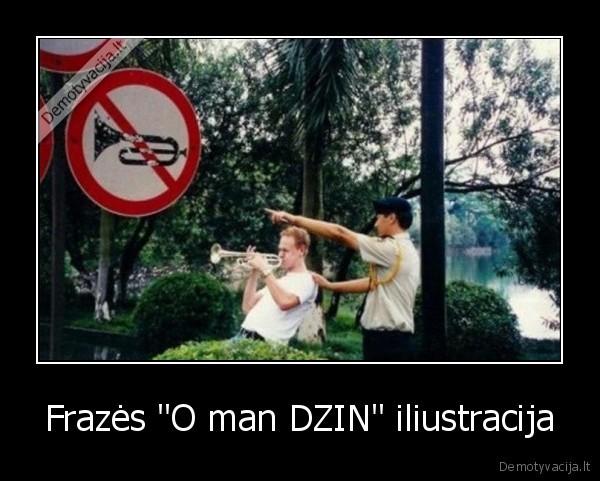 frazes, dzin, iliustracija