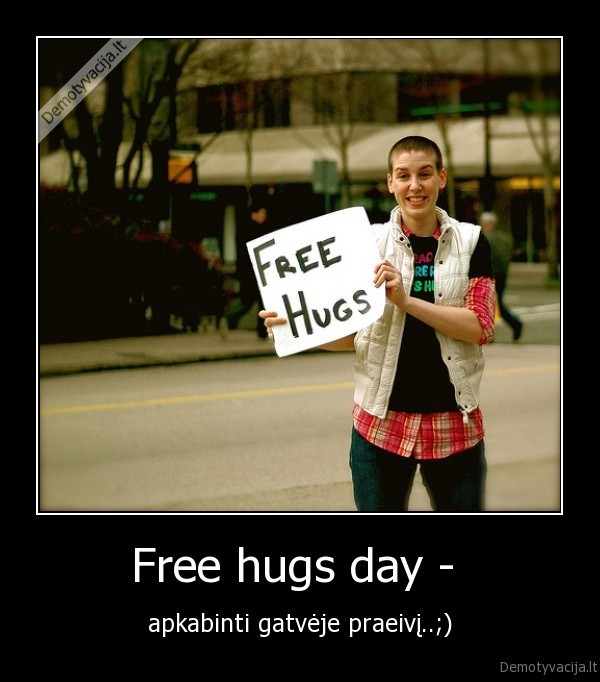 Free hugs day - 