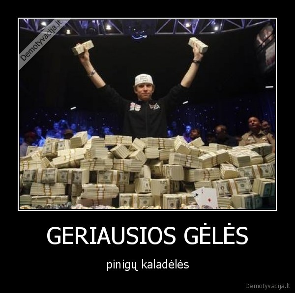 GERIAUSIOS GĖLĖS