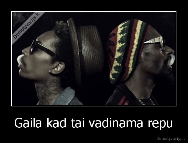 Gaila kad tai vadinama repu