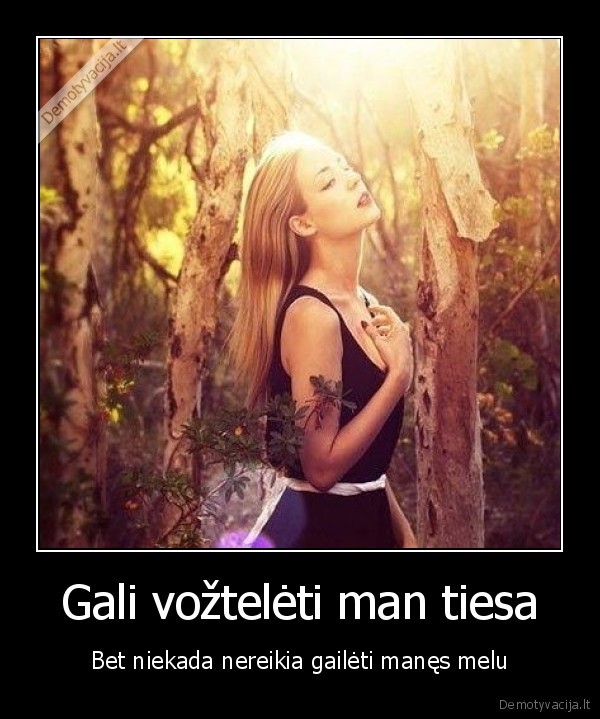 tiesa,melas,realybe