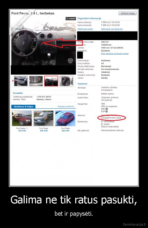 Galima ne tik ratus pasukti,