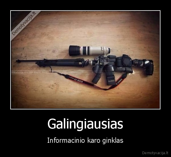 informacinis, karas,fotoaparatas