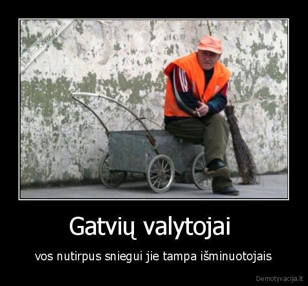 Gatvių valytojai 