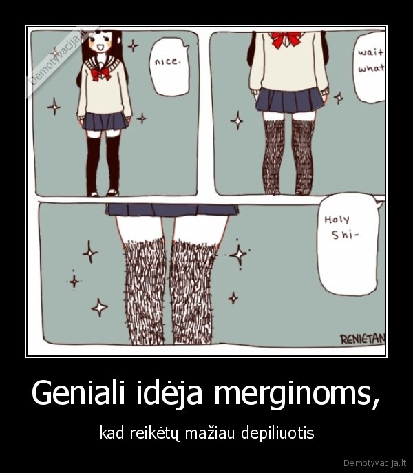 depiliacija,merginos,kojos