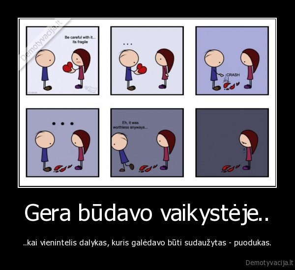 Gera būdavo vaikystėje..