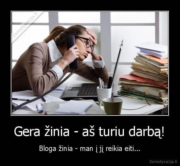 blogas, darbas,pirmadieniai