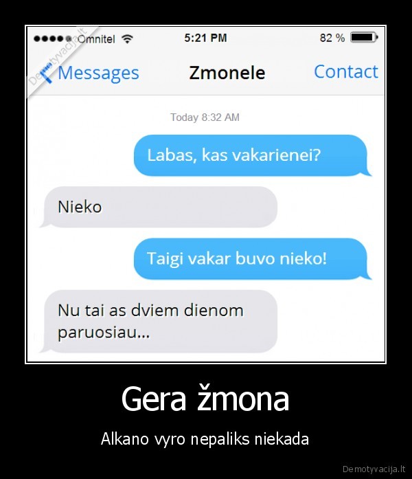 alkis,maistas,vakariene,sms, zmonai