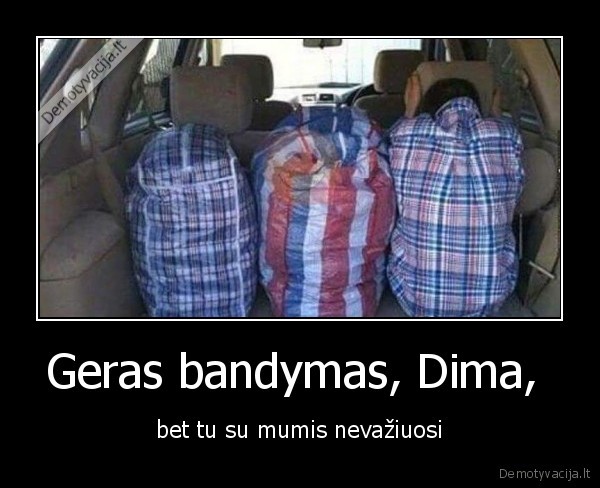 dima,krepsiai,maisai,bagazine,automobilis