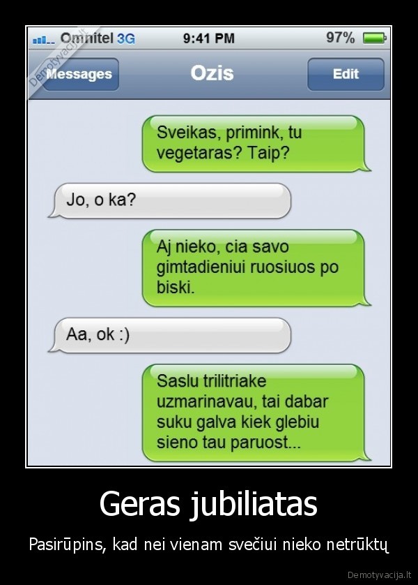 Geras jubiliatas