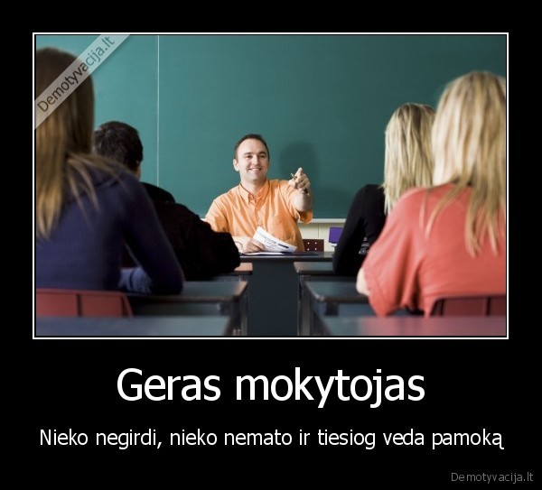 Geras mokytojas