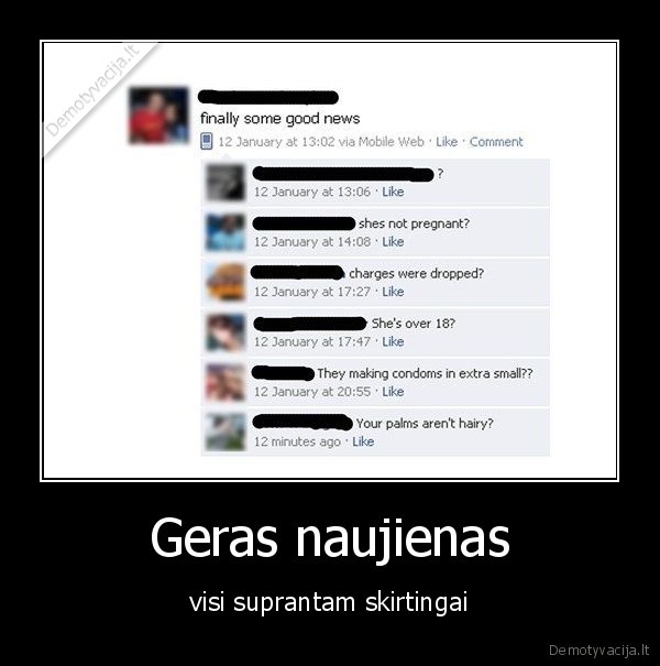 Geras naujienas