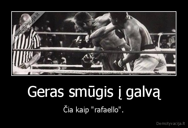 smugis,boksas,galva