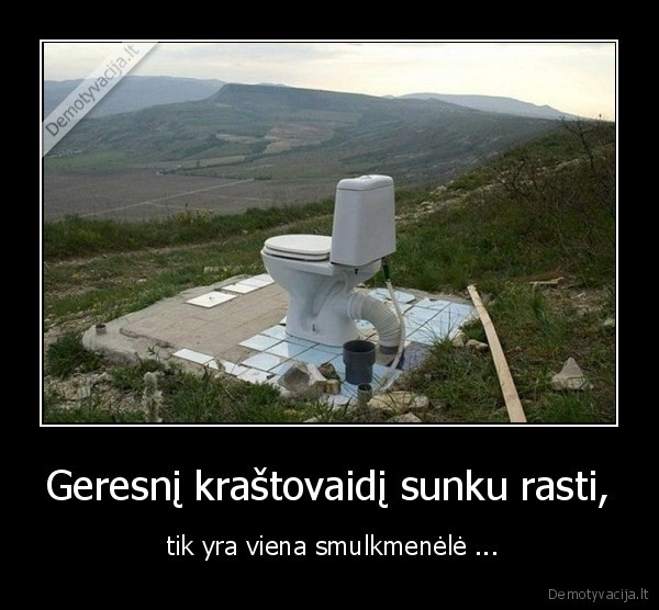 Geresnį kraštovaidį sunku rasti,