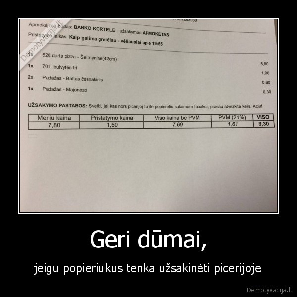 Geri dūmai,