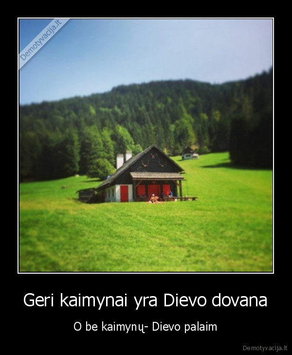 kaimynas,dievas,dovana,palaima