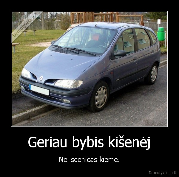 renault, scenic, auto