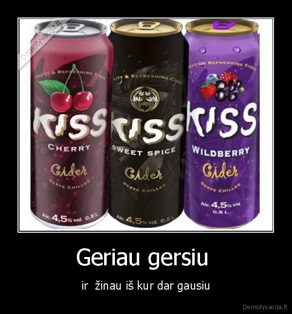 Geriau gersiu 