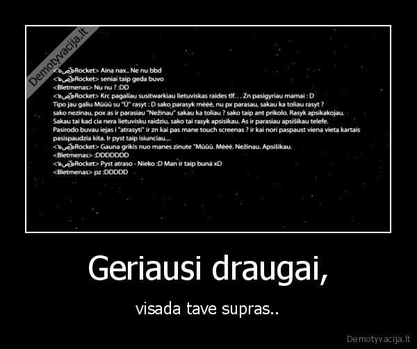 Geriausi draugai,