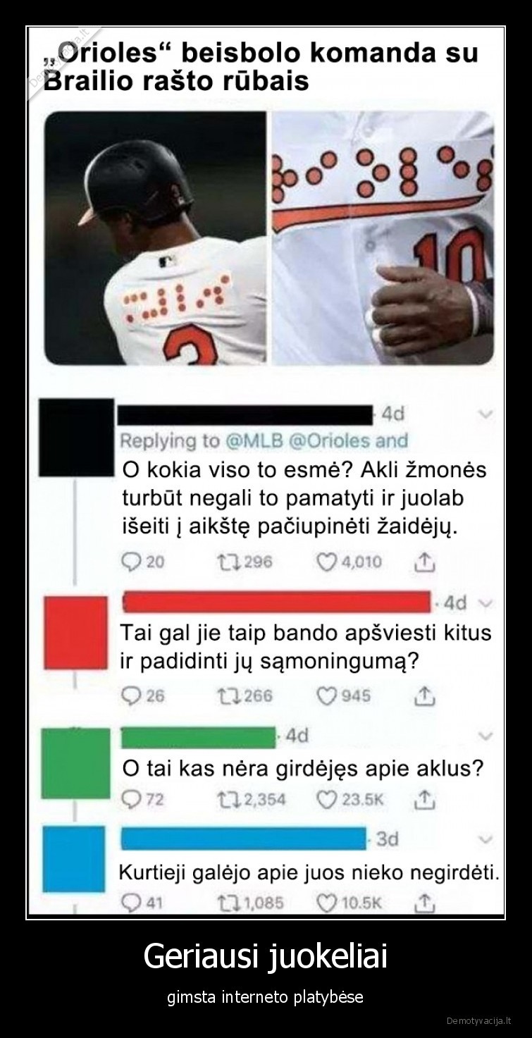 juokelis,prikolas,beisbolas,brailio, rastas,aklieji