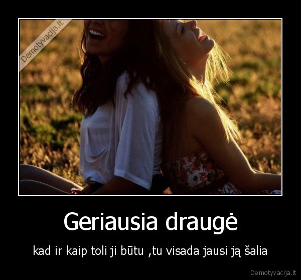 Geriausia draugė